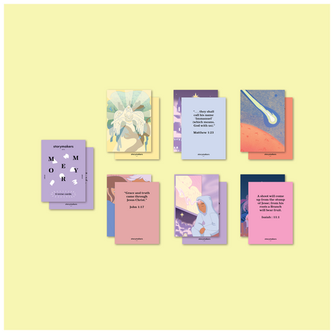 Tarjetas de memoria de Adviento Uno