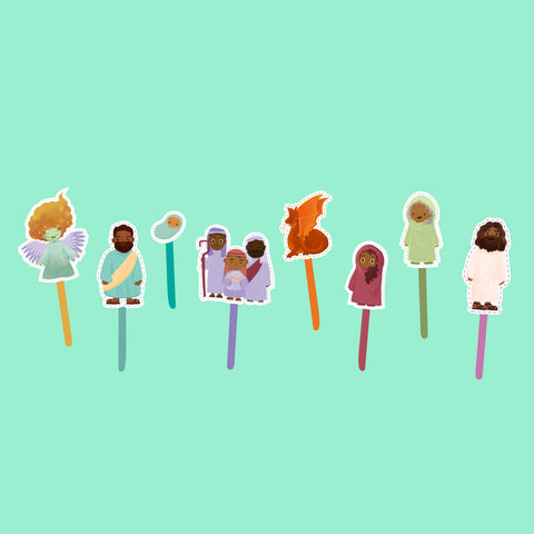 Advent Puppet Pack - digital download