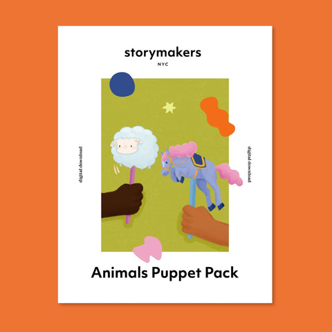 Animal Puppet Pack - digital download
