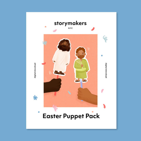 Easter Puppet Pack - digital download