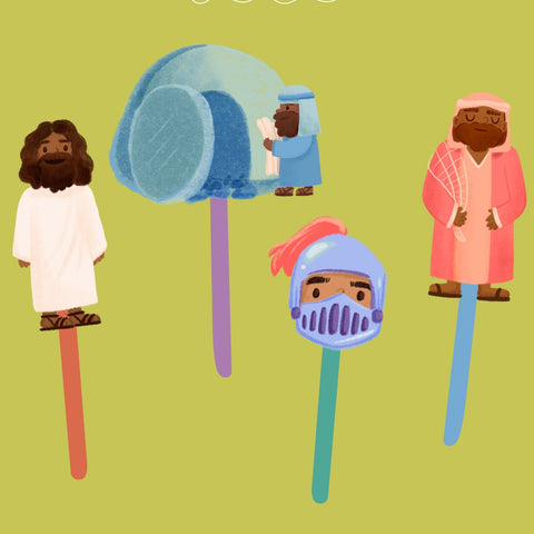 Easter Puppet Pack - digital download