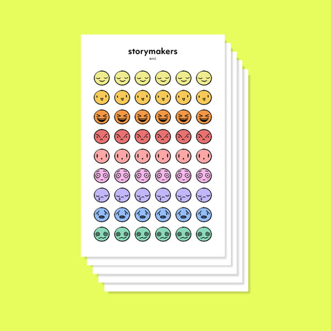 Emoji Sticker Sheet