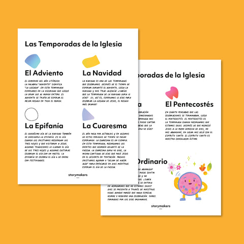 Liturgical Calendar (Spanish Edition) - digital download