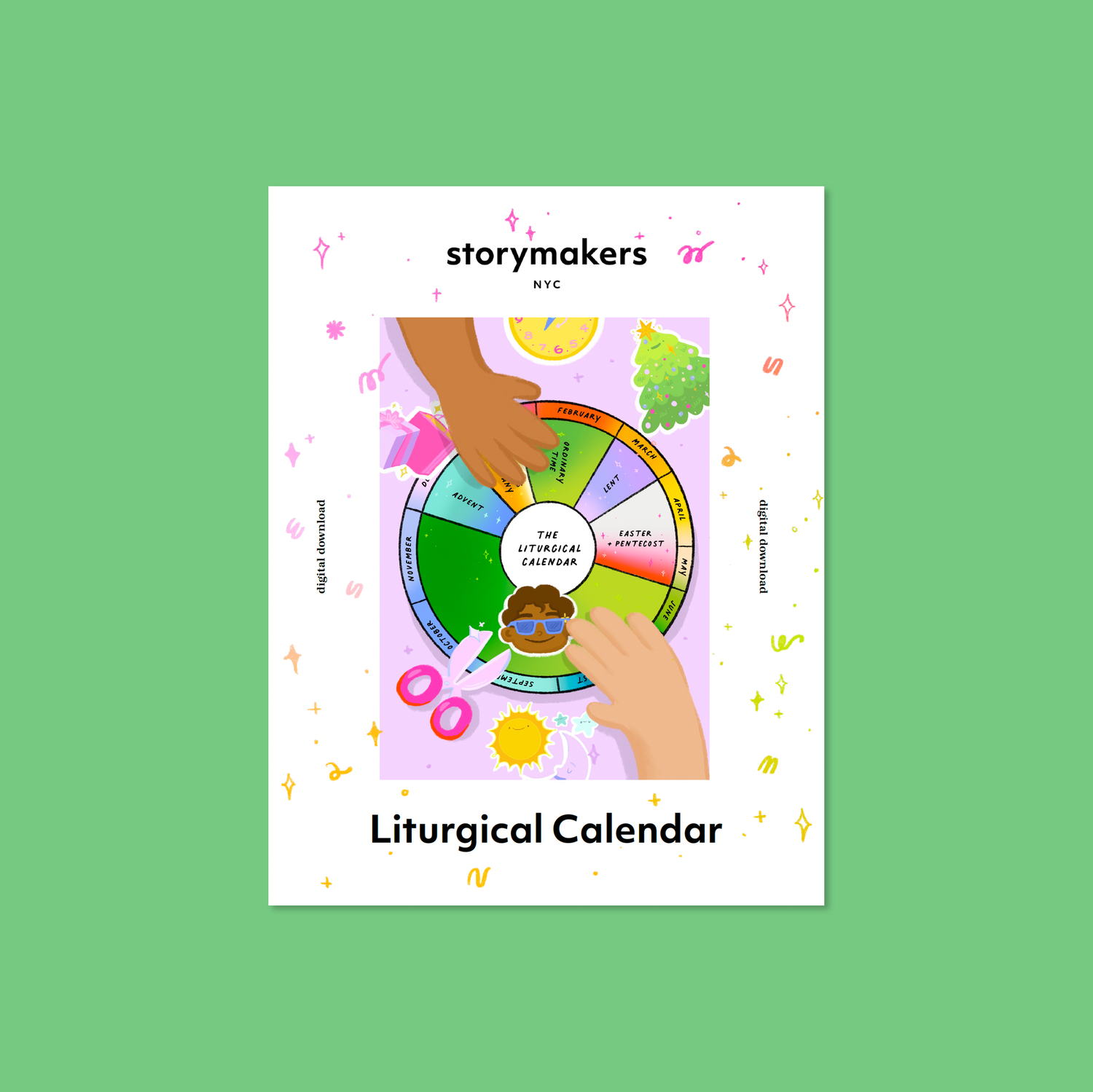 Liturgical Calendar - digital download