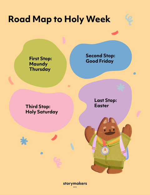 Holy Week Digital Zine - digital download