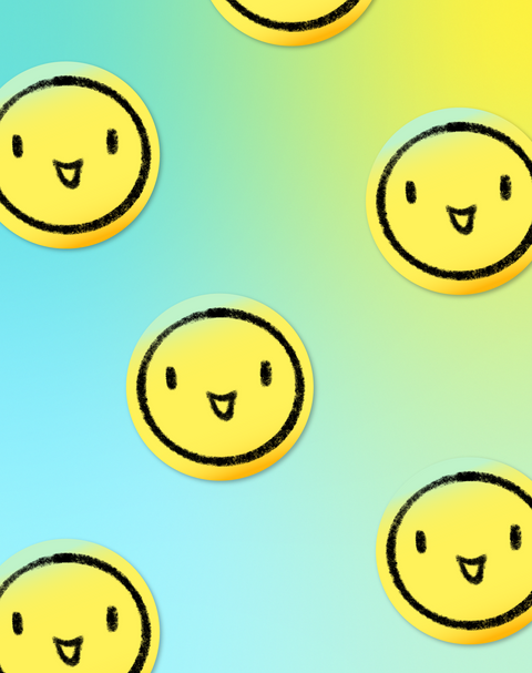 Smiley Sticker