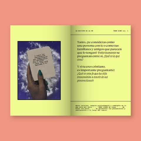 The Faith: Teen Zine vol. 1 (Spanish Edition)