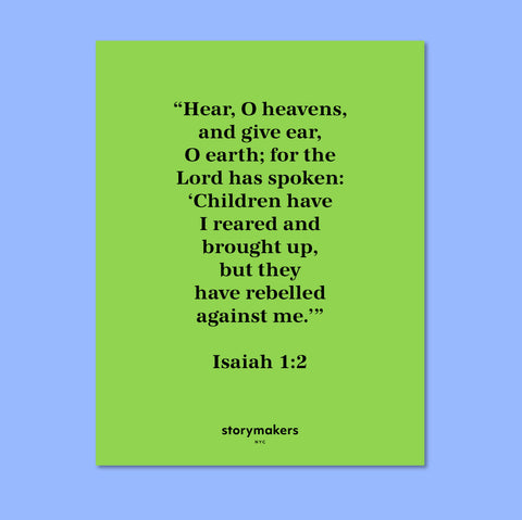 Isaiah Digital Posters - digital download