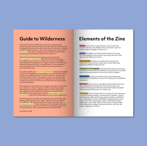 Wilderness Zine Guide