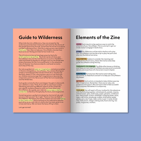 Wilderness Zine Guide