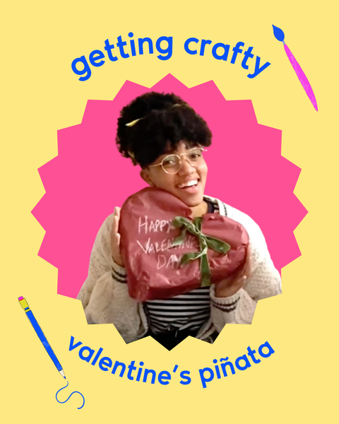 Valentine’s piñata!