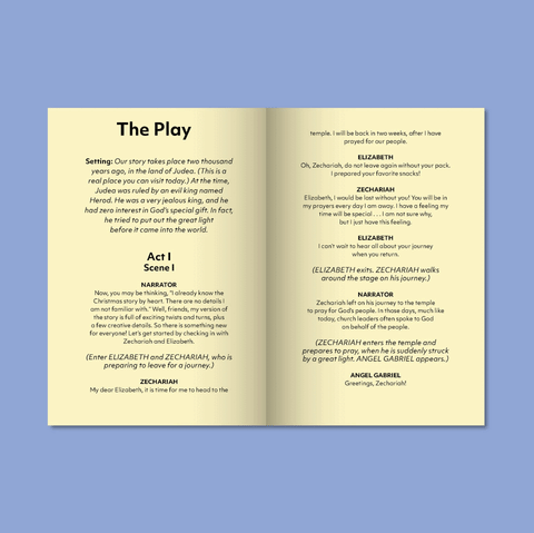 Advent Two Playbook: A Christmas Pageant