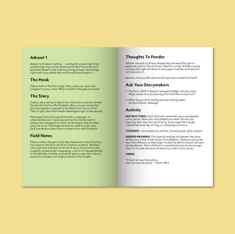 Advent Two Zine Guide