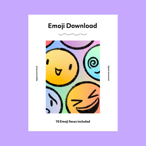 Emoji Puppets- digital download