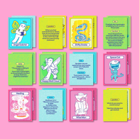 Mystery Zine Volume One Card Pack: Jesus